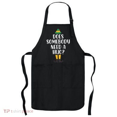 Does Somebody Need A Hug Christmas Apron