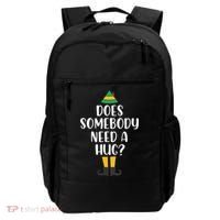 Does Somebody Need A Hug Christmas Backpack thumb 0