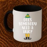 Does Somebody Need A Hug Christmas Coffee Mug thumb 2