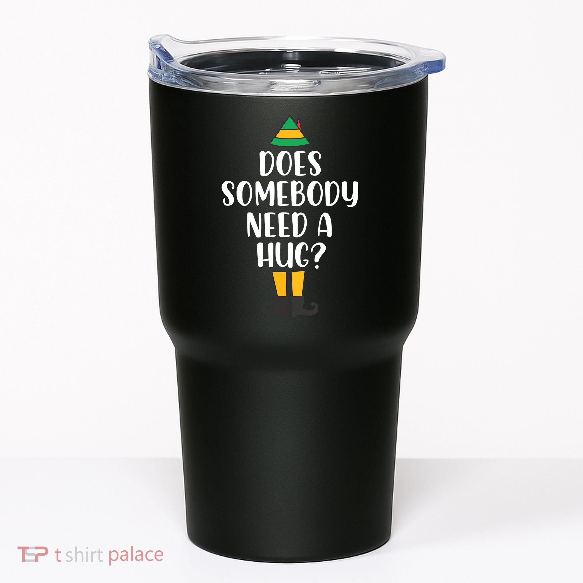 Does Somebody Need A Hug Christmas Tumbler