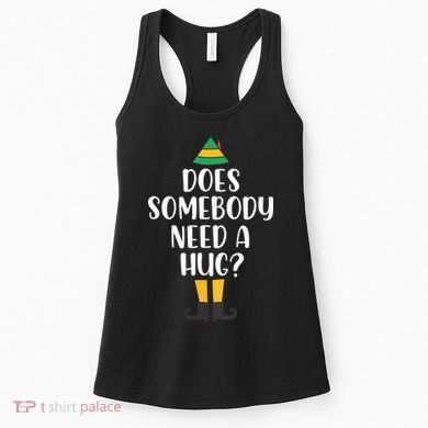 Does Somebody Need A Hug Christmas Women's Tank Top
