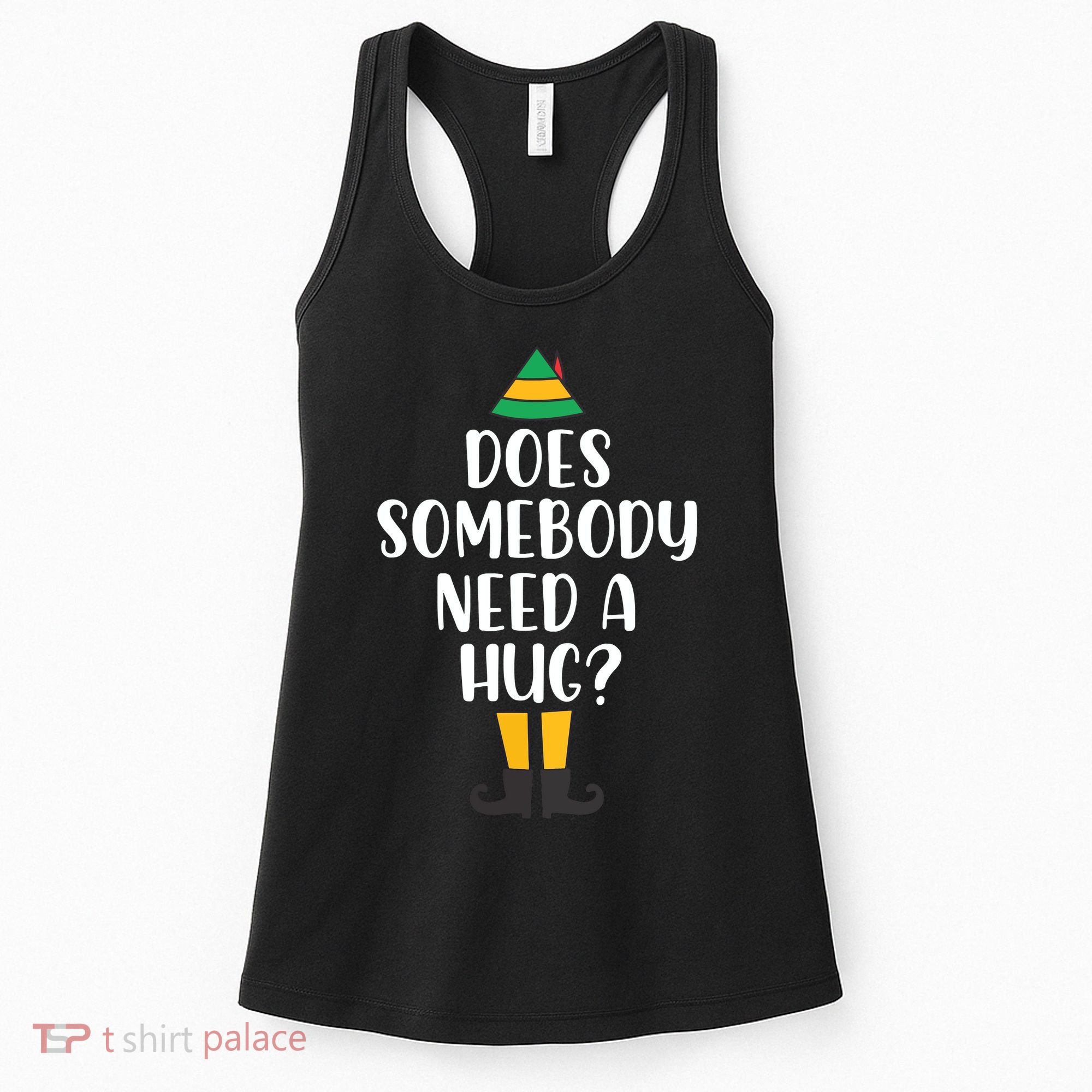 Does Somebody Need A Hug Christmas Women's Tank Top