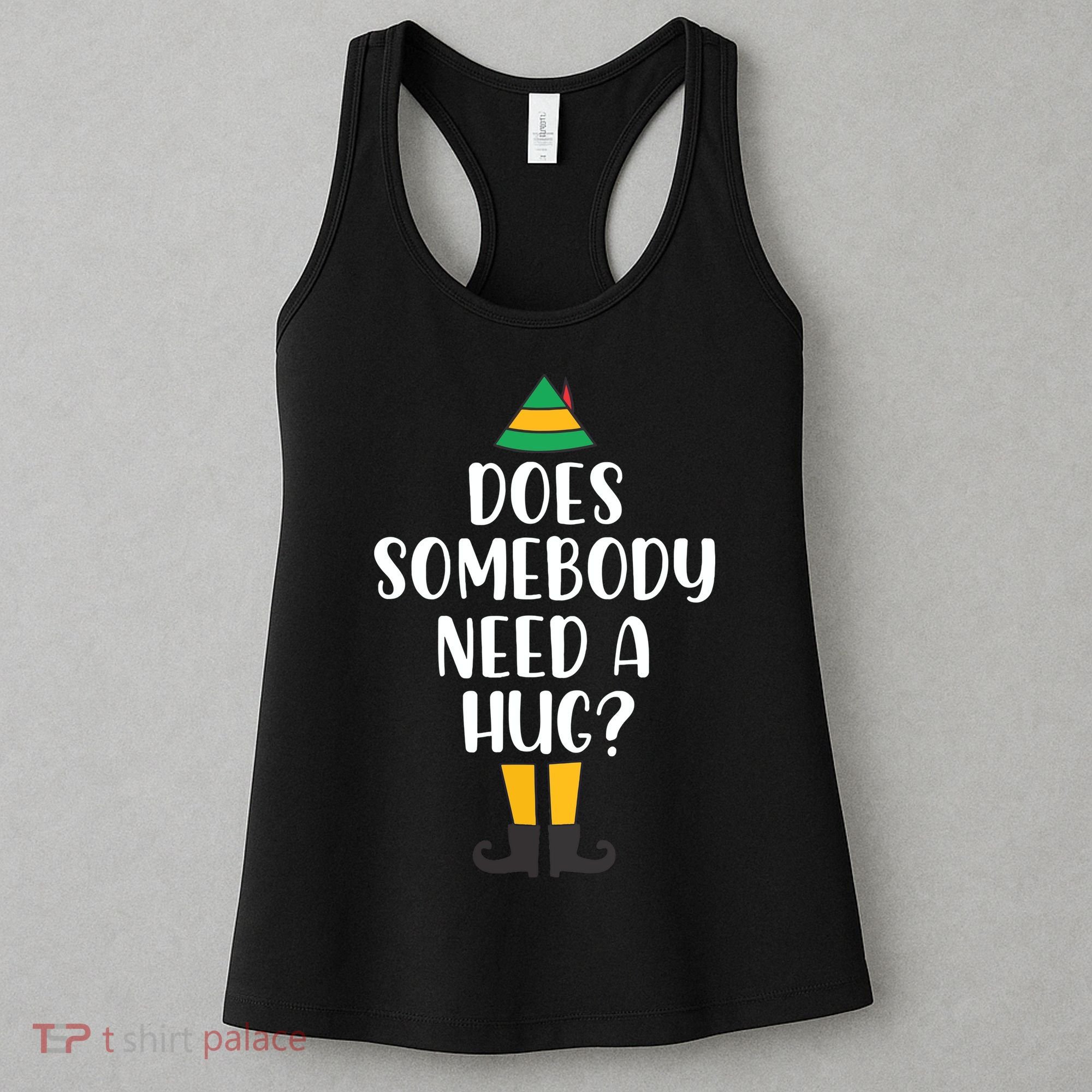 Does Somebody Need A Hug Christmas Women's Tank Top