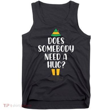 Does Somebody Need A Hug Christmas Tank Top