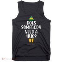 Does Somebody Need A Hug Christmas Tank Top thumb 0