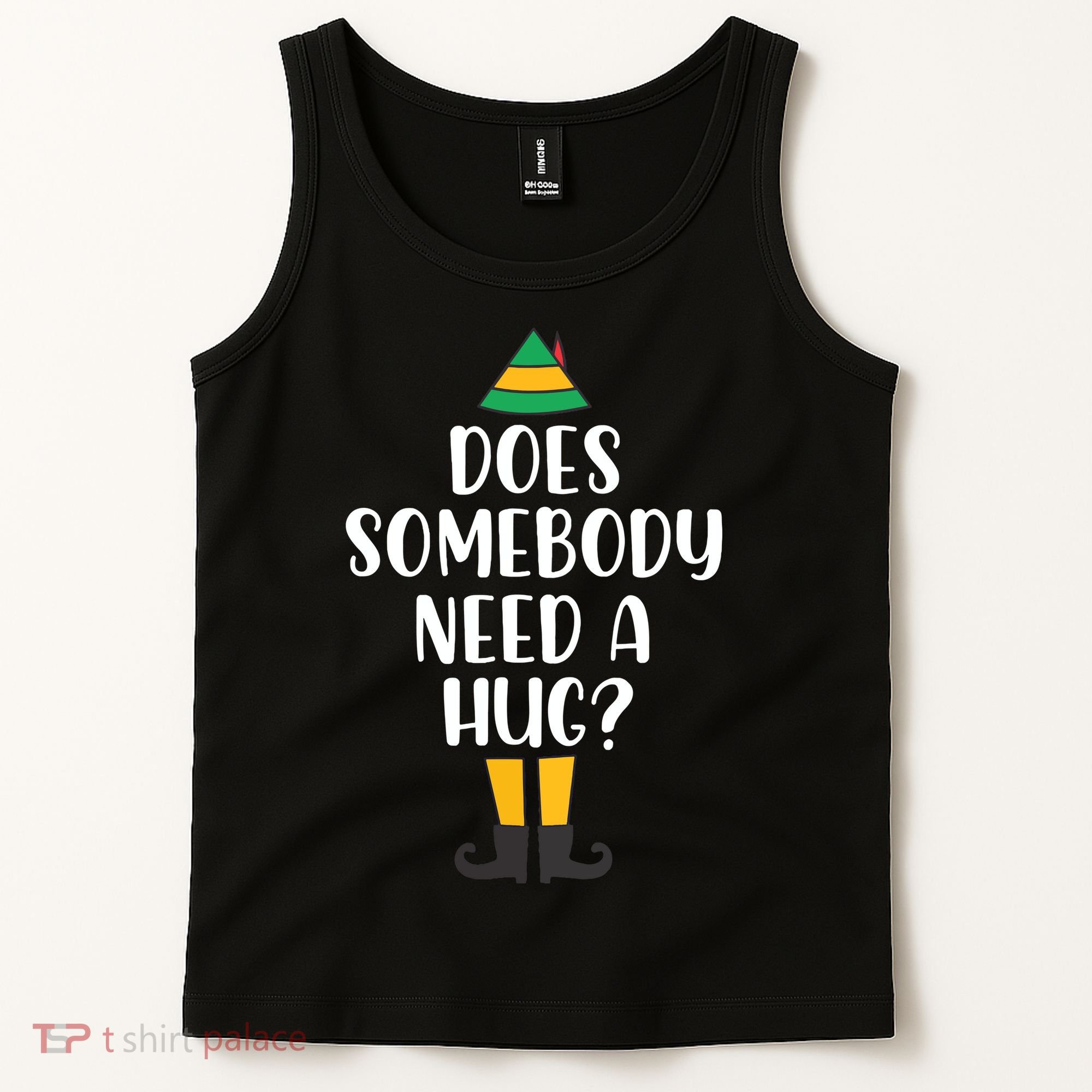 Does Somebody Need A Hug Christmas Tank Top