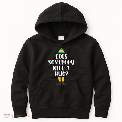 Does Somebody Need A Hug Christmas Kids Hoodie