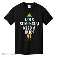 Does Somebody Need A Hug Christmas Kids T-Shirt thumb 0