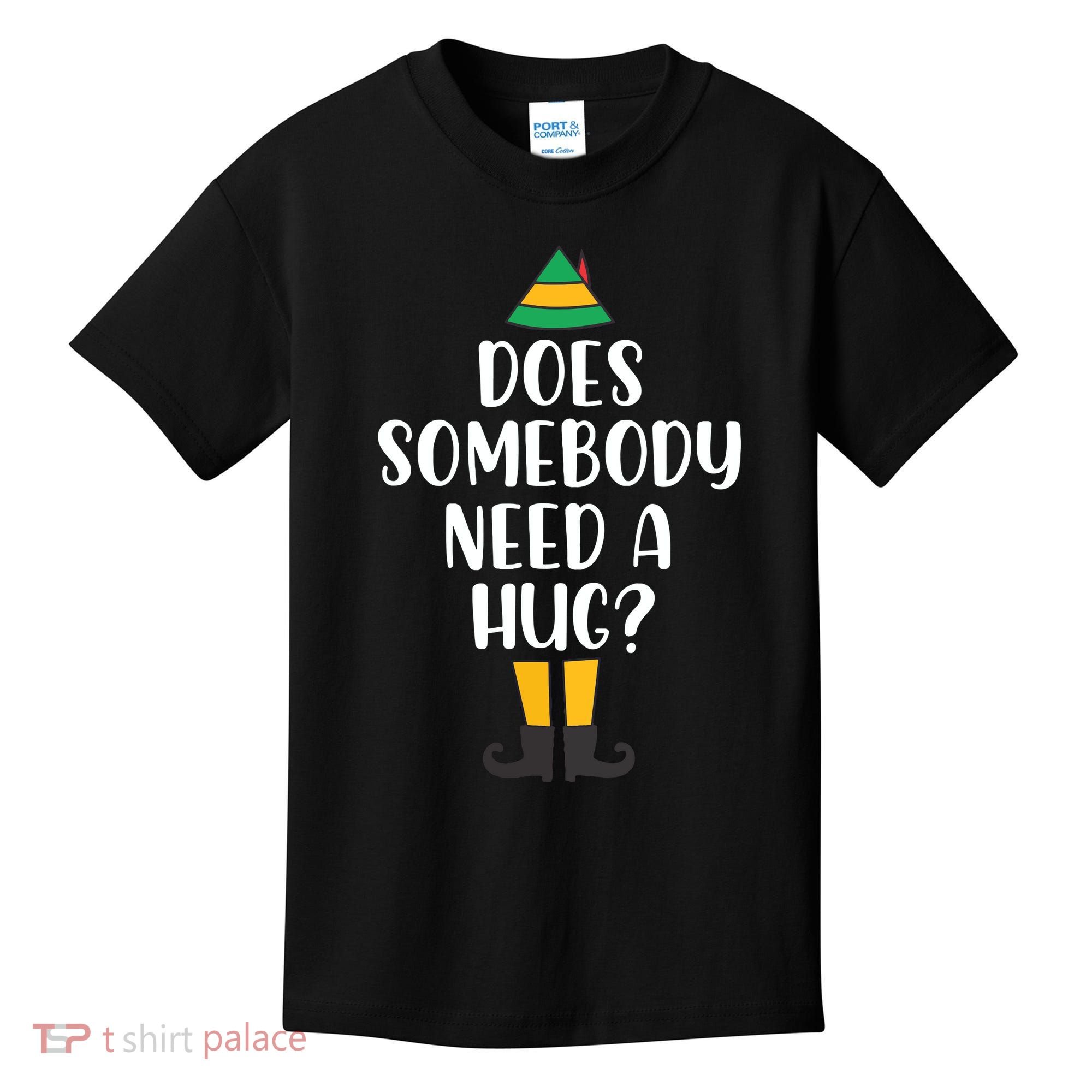 Does Somebody Need A Hug Christmas Kids T-Shirt
