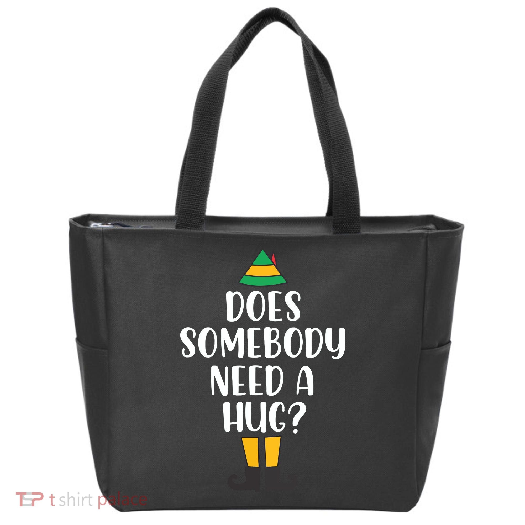 Does Somebody Need A Hug Christmas Tote Bag