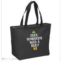 Does Somebody Need A Hug Christmas Tote Bag thumb 2