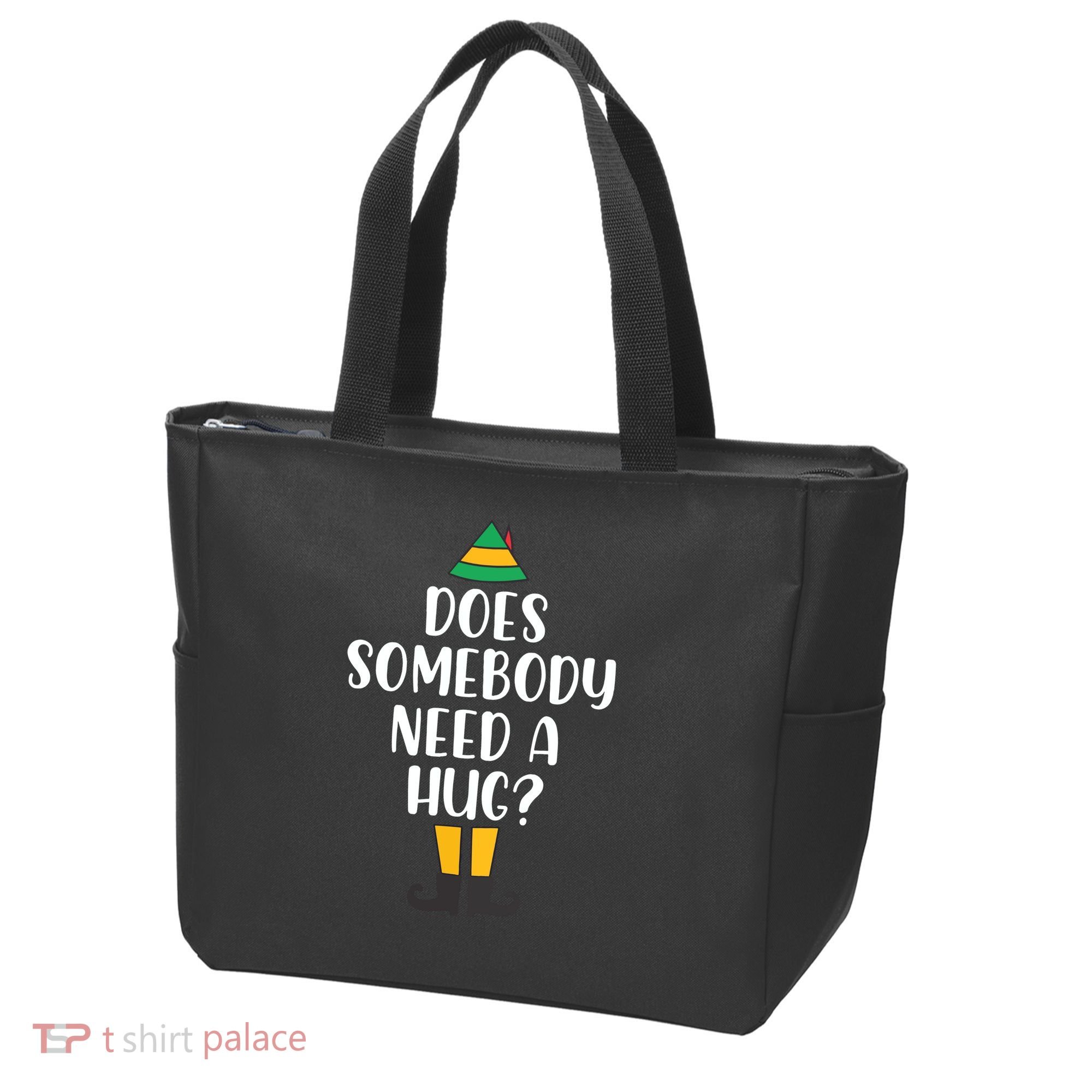 Does Somebody Need A Hug Christmas Tote Bag