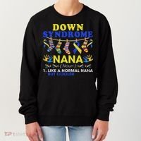 Down Syndrome Nana Definition Cooler Proud Down Awareness Women's Sweatshirt thumb 0