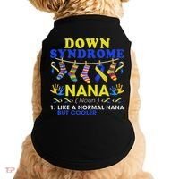 Down Syndrome Nana Definition Cooler Proud Down Awareness Doggie Tank thumb 0