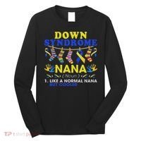 Down Syndrome Nana Definition Cooler Proud Down Awareness Long Sleeve Shirt thumb 0