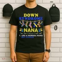 Down Syndrome Nana Definition Cooler Proud Down Awareness T-Shirt thumb 6