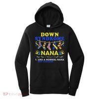 Down Syndrome Nana Definition Cooler Proud Down Awareness Women's Hoodie thumb 0