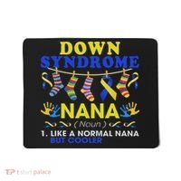 Down Syndrome Nana Definition Cooler Proud Down Awareness Mousepad thumb 0