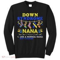 Down Syndrome Nana Definition Cooler Proud Down Awareness Tall Sweatshirt thumb 0