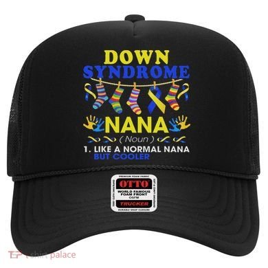 Down Syndrome Nana Definition Cooler Proud Down Awareness Hat