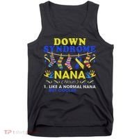 Down Syndrome Nana Definition Cooler Proud Down Awareness Tank Top thumb 0