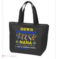 Down Syndrome Nana Definition Cooler Proud Down Awareness Tote Bag thumb 3