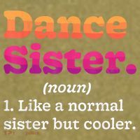 Dance Sister Noun Definition Dancing Girls Dancer Dictionary Garment-Dyed Women's Muscle Tee thumb 6