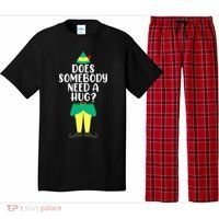 Does Somebody Need A Hug Christmas Elf Buddy Ugly Sweaters Pajama Set thumb 0