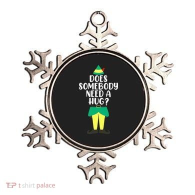 Does Somebody Need A Hug Christmas Elf Buddy Ugly Sweaters Ornament