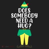 Does Somebody Need A Hug Christmas Elf Buddy Ugly Sweaters Hat thumb 2