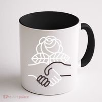 Democratic Socialists Of America Handshake Dsa Coffee Mug thumb 1