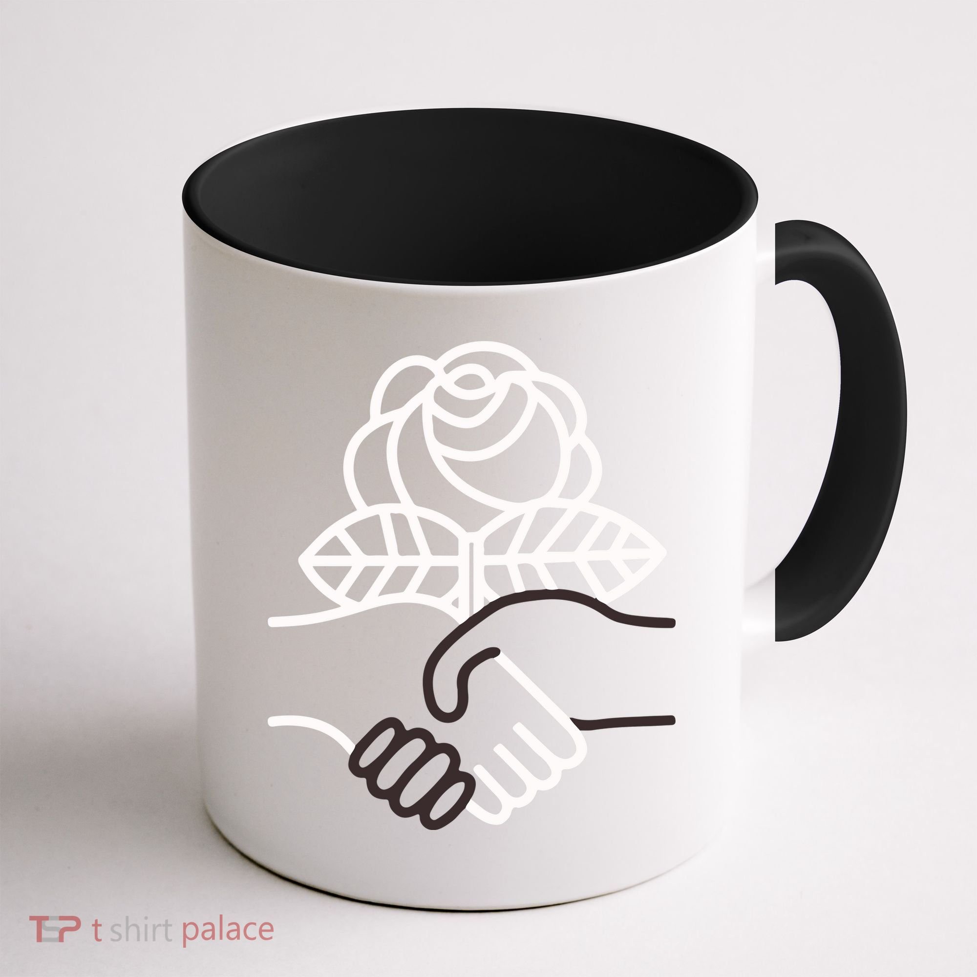 Democratic Socialists Of America Handshake Dsa Coffee Mug