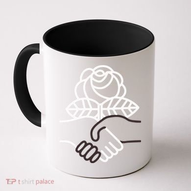 Democratic Socialists Of America Handshake Dsa Coffee Mug