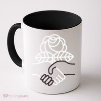 Democratic Socialists Of America Handshake Dsa Coffee Mug thumb 0