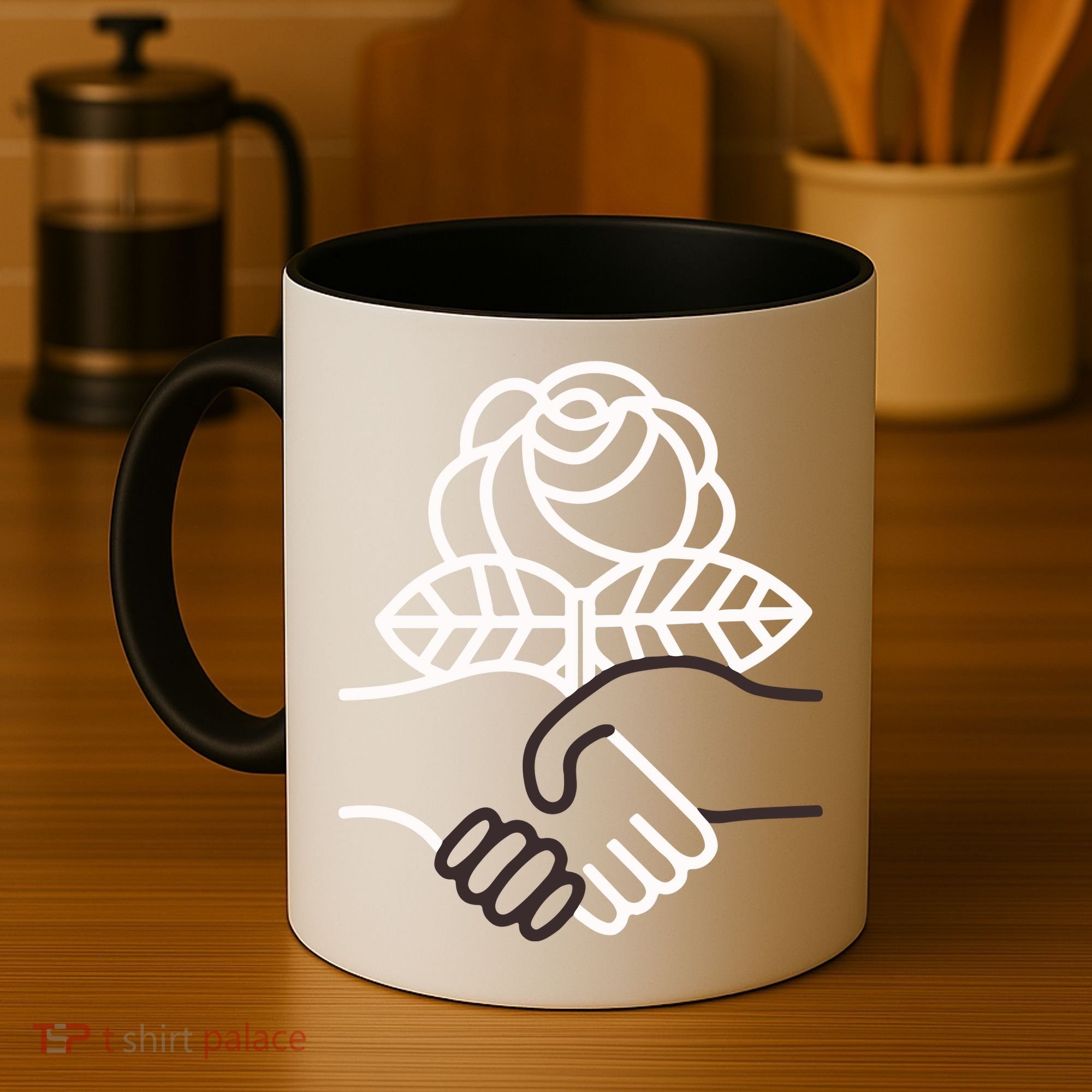Democratic Socialists Of America Handshake Dsa Coffee Mug