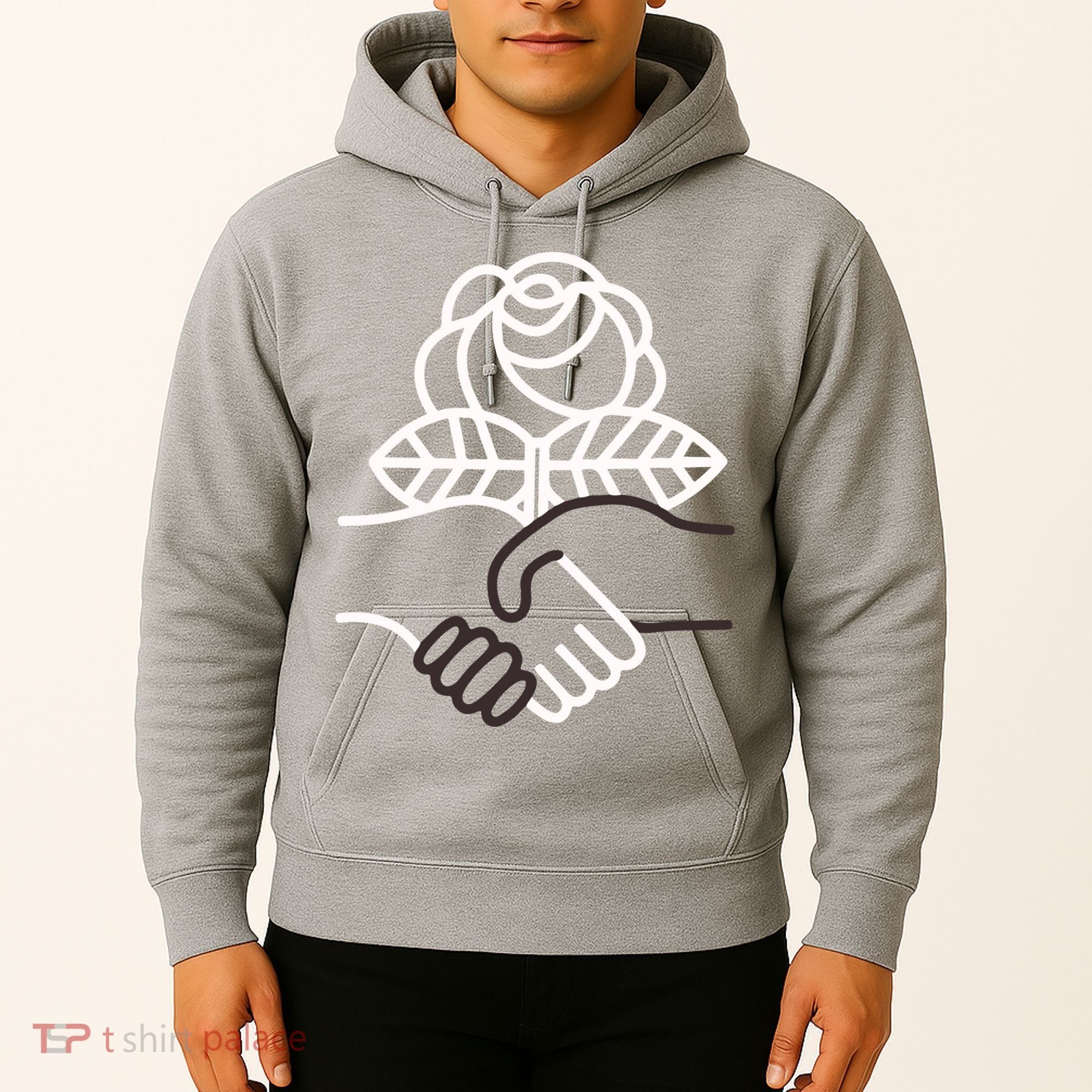 Democratic Socialists Of America Handshake Dsa Hoodie