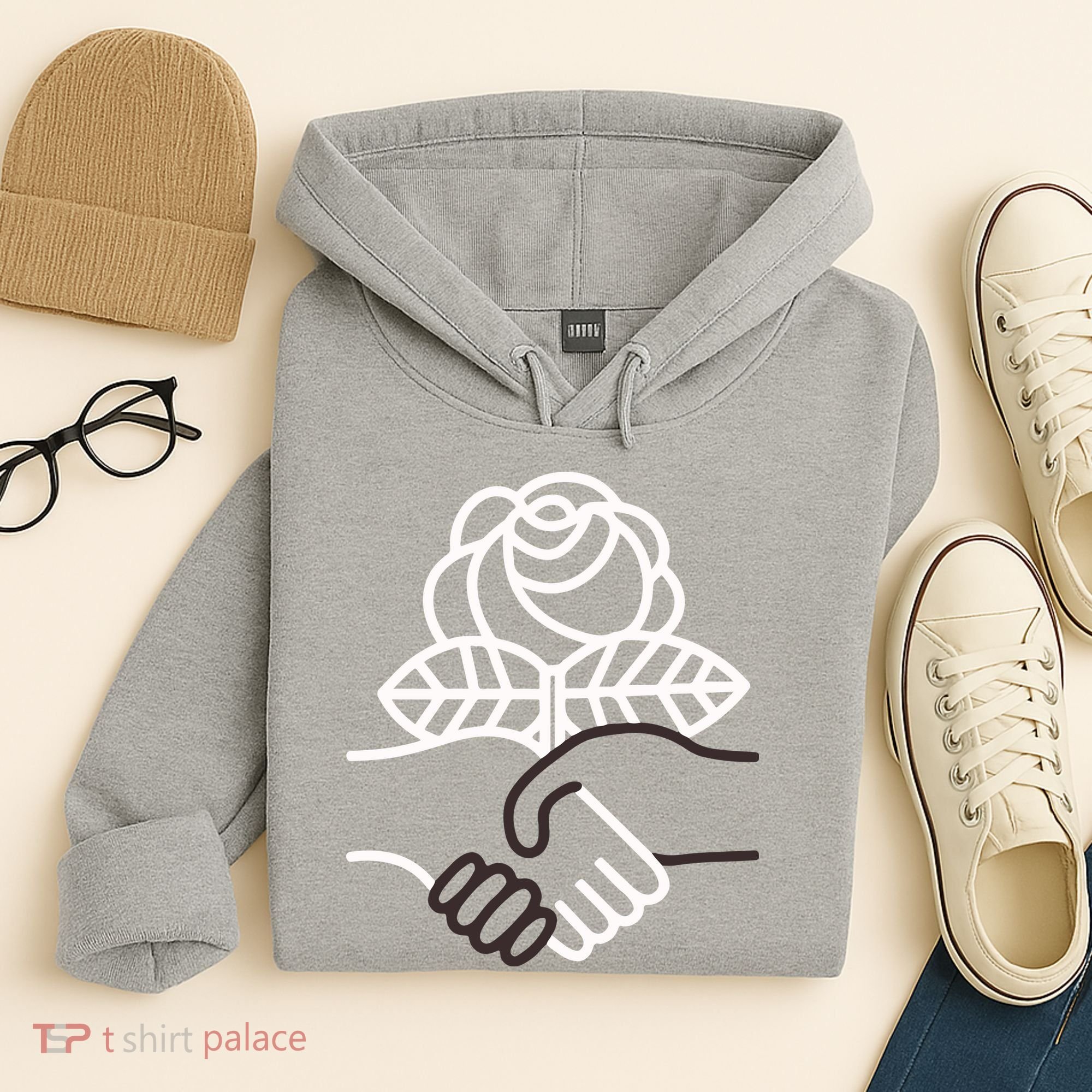 Democratic Socialists Of America Handshake Dsa Hoodie