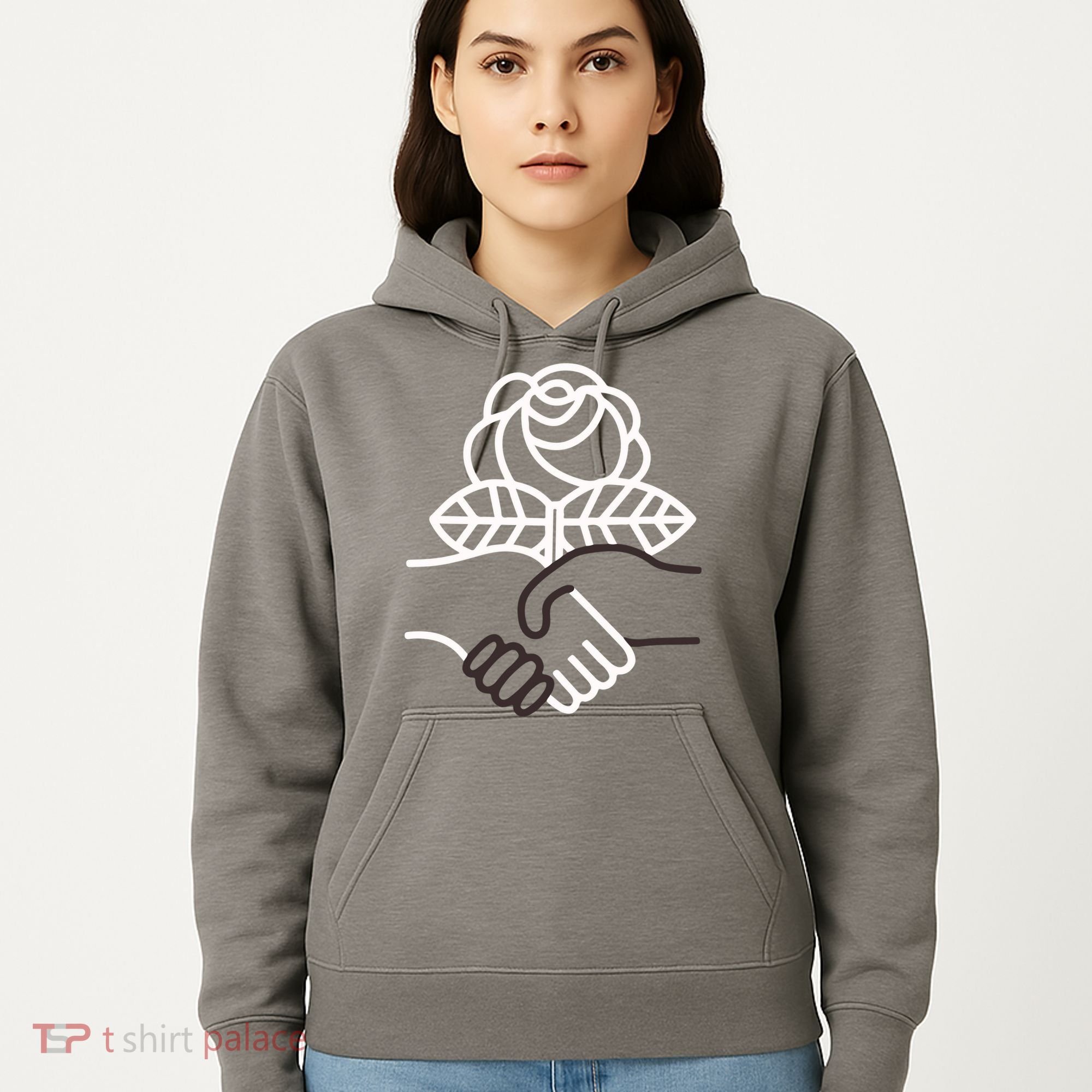 Democratic Socialists Of America Handshake Dsa Hoodie
