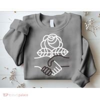 Democratic Socialists Of America Handshake Dsa Sweatshirt thumb 2