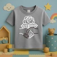 Democratic Socialists Of America Handshake Dsa Toddler T-Shirt thumb 3