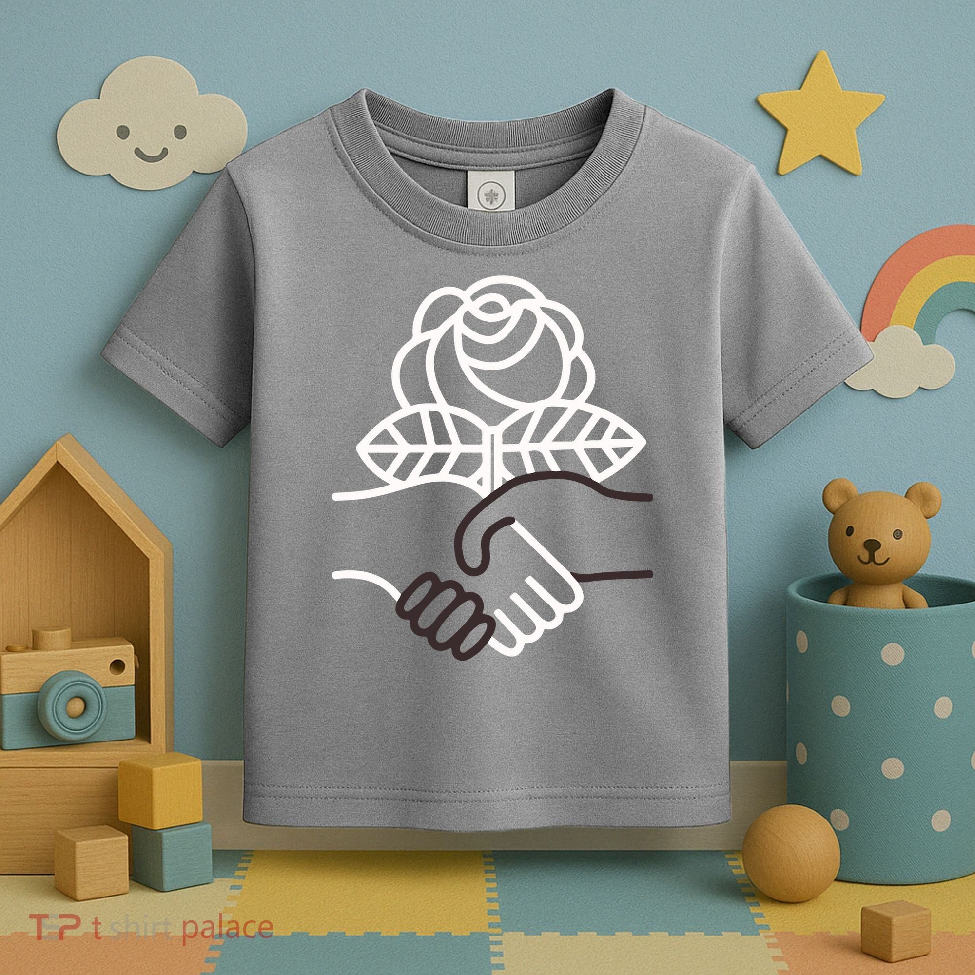 Democratic Socialists Of America Handshake Dsa Toddler T-Shirt