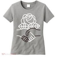Democratic Socialists Of America Handshake Dsa Women's T-Shirt thumb 0
