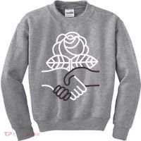 Democratic Socialists Of America Handshake Dsa Kids Sweatshirt thumb 0
