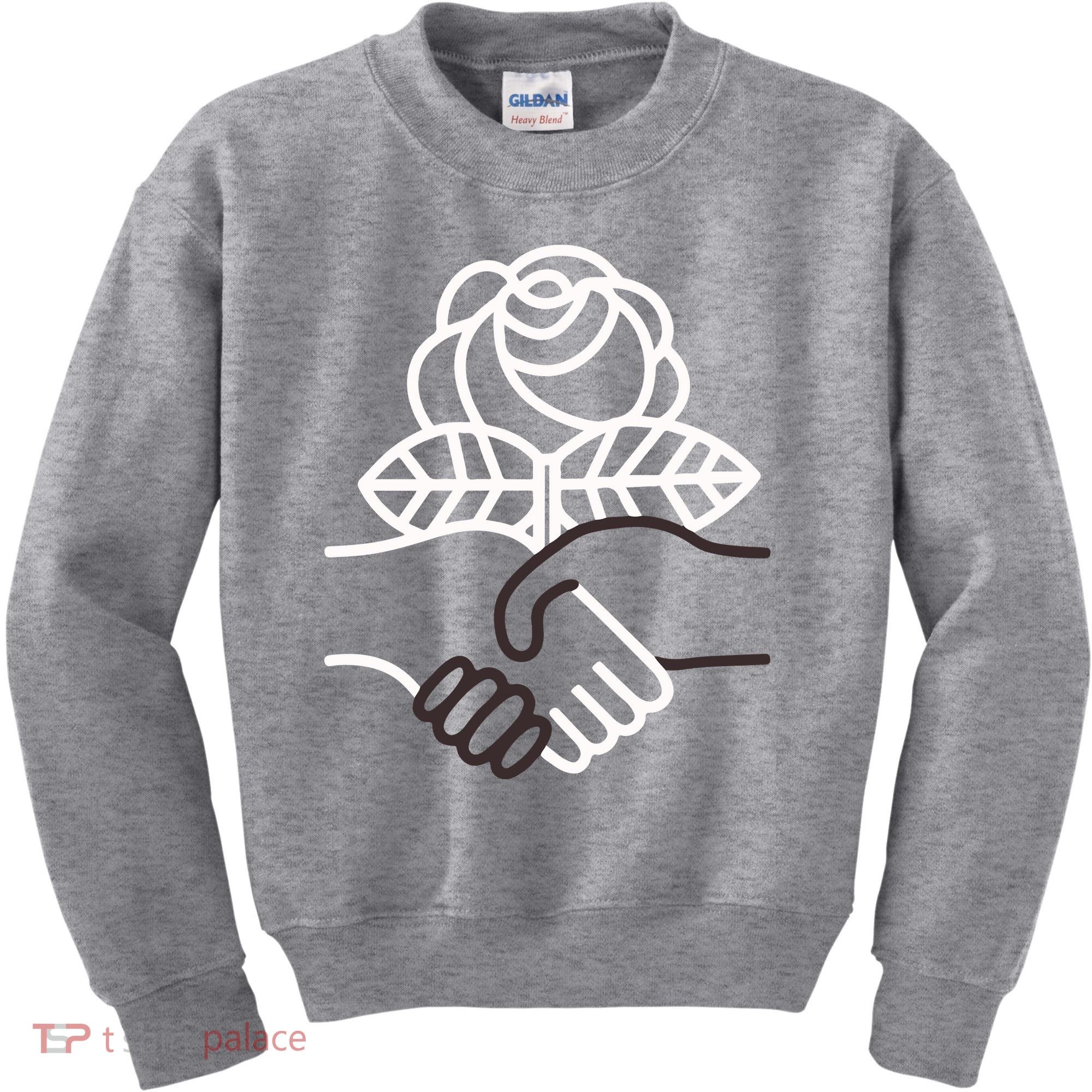 Democratic Socialists Of America Handshake Dsa Kids Sweatshirt