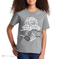 Democratic Socialists Of America Handshake Dsa Kids T-Shirt thumb 2