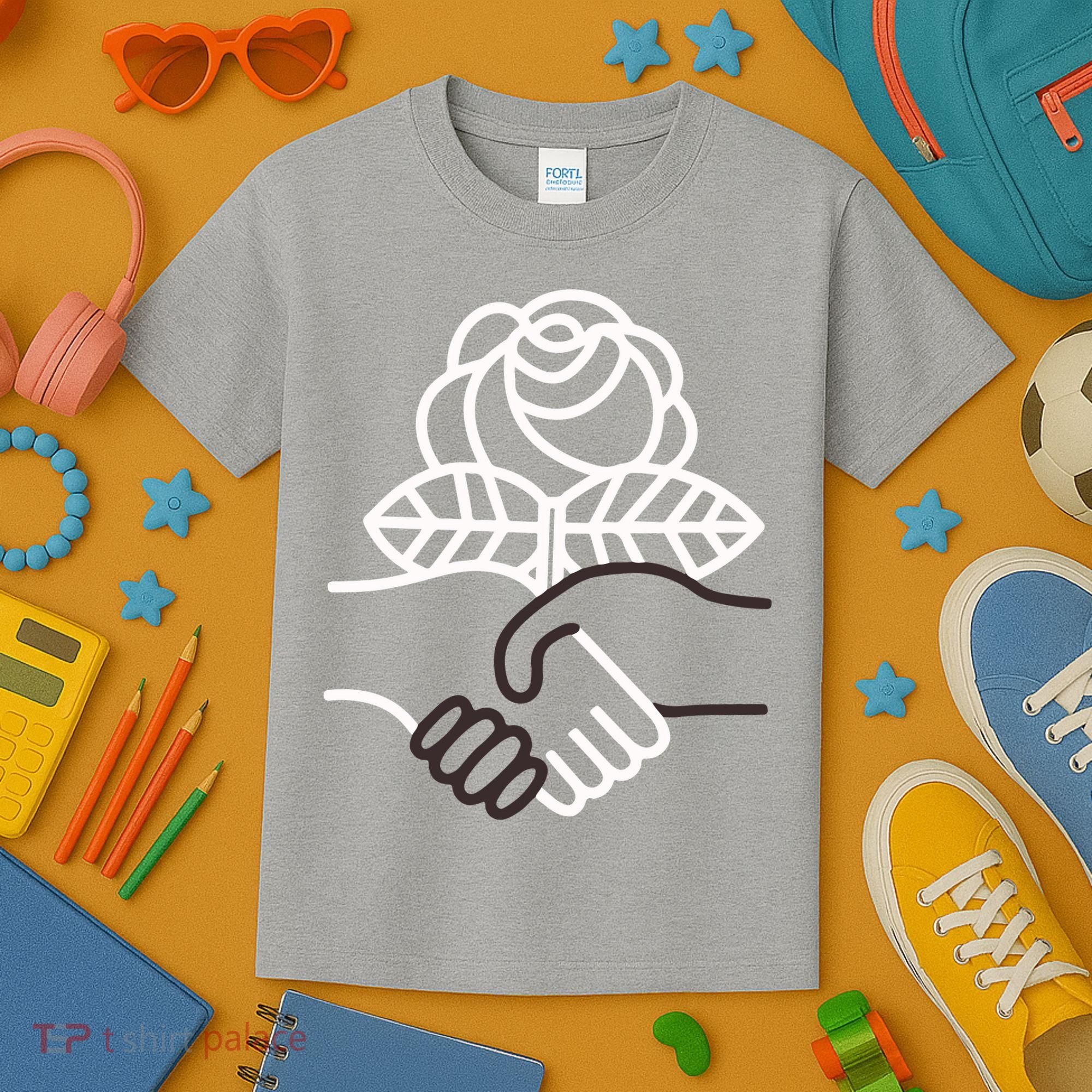 Democratic Socialists Of America Handshake Dsa Kids T-Shirt