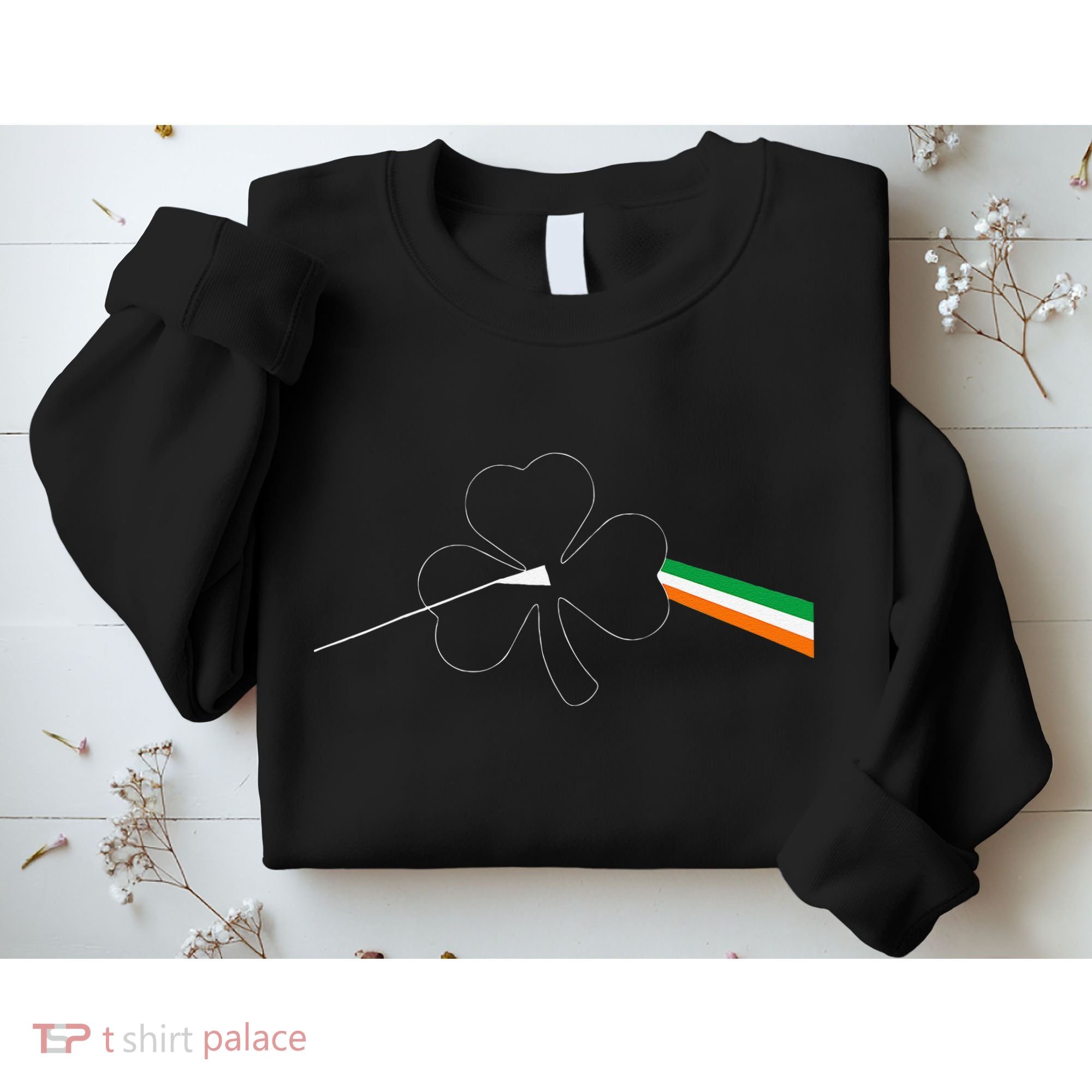 Dark Side Of The Shamrock Funny Saint Patrick's Day Sweatshirt