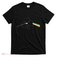 Dark Side Of The Shamrock Funny Saint Patrick's Day T-Shirt thumb 0