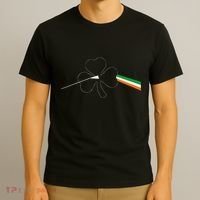 Dark Side Of The Shamrock Funny Saint Patrick's Day T-Shirt thumb 3