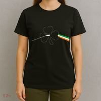Dark Side Of The Shamrock Funny Saint Patrick's Day T-Shirt thumb 4